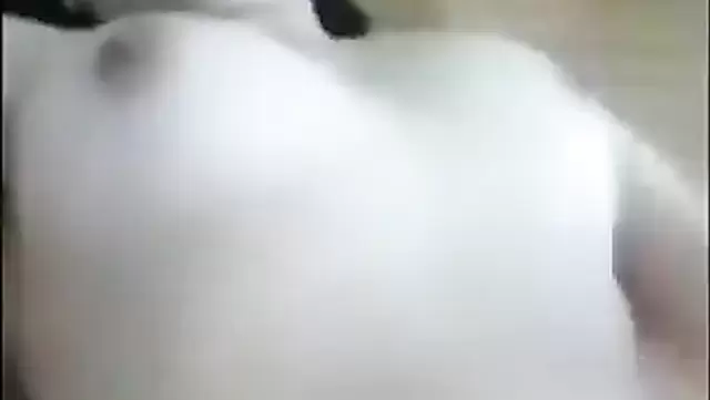 Asian teen with teen boobs on display